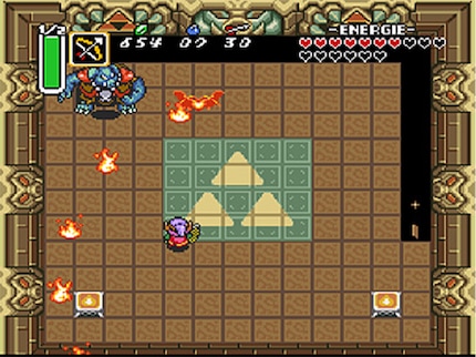 The actual final boss Ganon is tougher than I thought. Torches keep going out, then the floor disappears. Help pls.