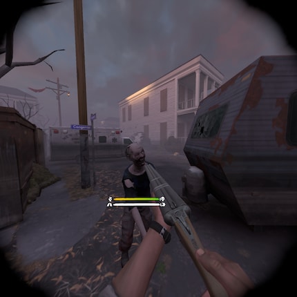 «The Walking Dead: Saints & Sinners» bringt die Pico 4 Ultra nicht ins Schwitzen.