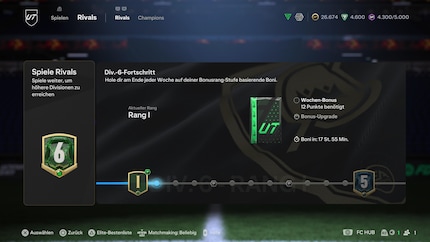 I’m still languishing in the sixth division. Although last year, I made it to the third.