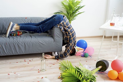 A tea hangover’s probably a bit gentler than one caused by alcohol. 