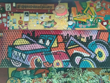 Die Farben wirken verwaschen.