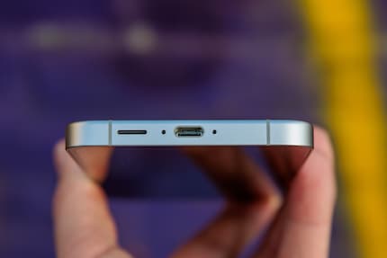 The USB-C port is slower than on the other S24s.