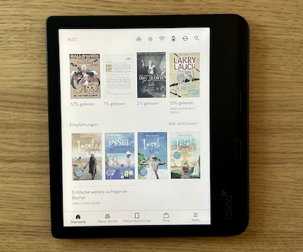 So eine Übersicht meiner Bücher in Farbe macht mehr Freude.