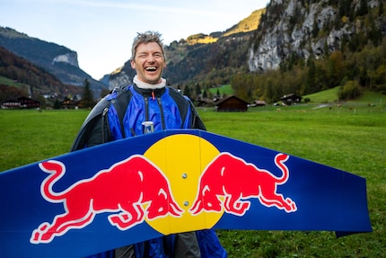 Three years of development work made this spectacular flight possible for Peter Salzmann.