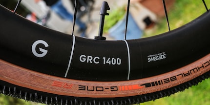 The latest generation of DT Swiss carbon rims.