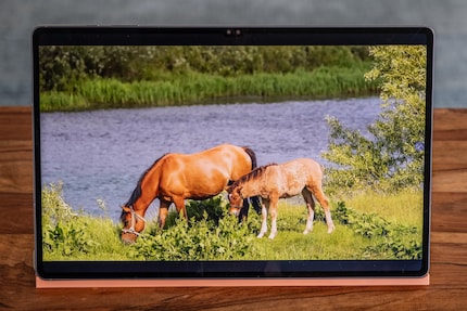 Das Galaxy Tab S10 Ultra hat das perfekte Format fürs Video Streaming.