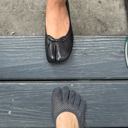 «Fivefingers» sind «Tabis» für Fortgeschrittene.