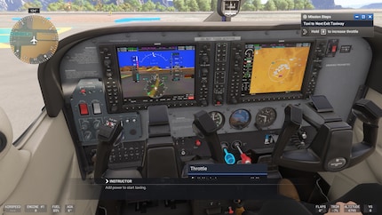 Aber ich betätige den Gashebel doch? Das Spiel will meine Eingaben am Turtle Beach Velocity Flight nicht anerkennen.