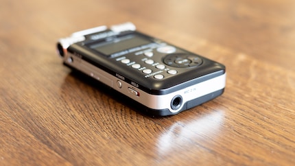 Der Tascam DR-1 hat bald zwei Jahrzehnte auf dem Buckel.