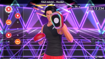 Mein Trainer ist mit Schlagpolstern ausgerüstet.