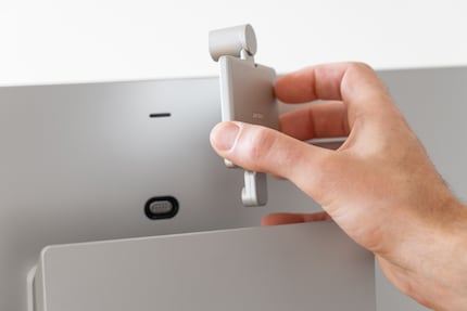 Being able to remove the magnetic webcam’s neat, but  superfluous.