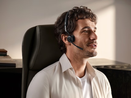 The Shokz headset is said to offer good audio quality without tiring the ears during long meetings.