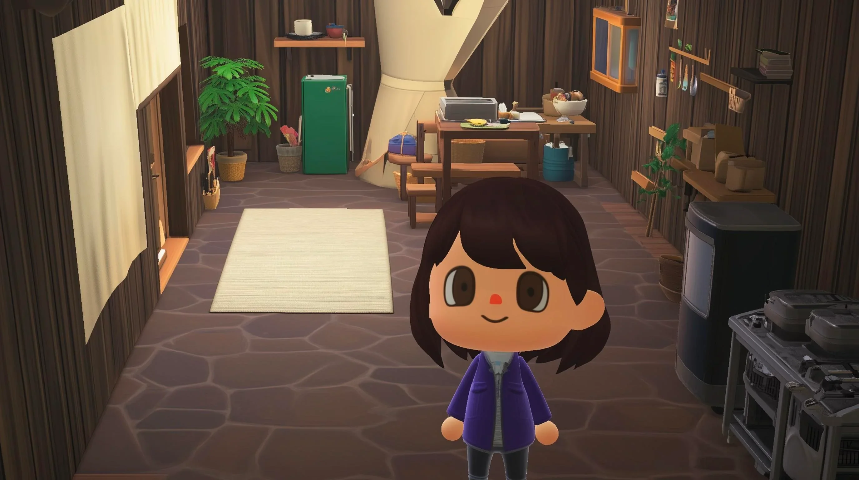 Sowohl Charaktere als auch die Umgebung von Anime Life Sim sehen verdächtig nach Animal Crossing aus.