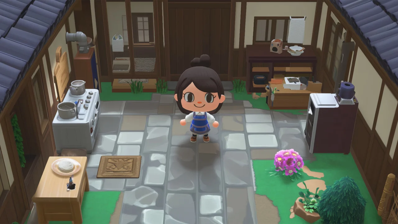 Auch dieser Screenshot von Anime Life Sim zeigt einige Ungereimtheiten.