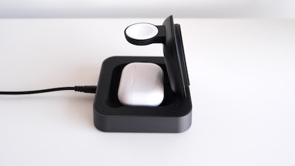 Ein schöner Platz für das Case meiner Airpods; noch schöner wäre es, wenn sie dort auch laden würden.