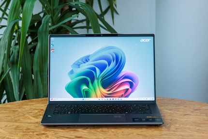 Acer bietet das Swift Go 14 AI nur mit IPS-Panel an.