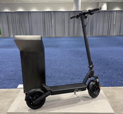 The VX2 now has front and rear suspension.
