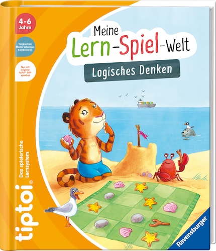 Kombinationsvermögen und logisches Denken sollen Kinder bis sechs Jahren mit Tiger Theo trainieren.