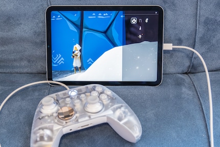 Manche Spiele unterstützen auch einen Controller.