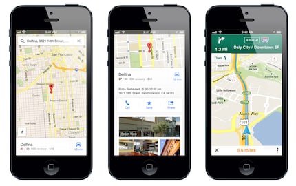 Google Maps 2012 auf dem iPhone
