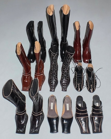 Wonderfully eccentric: various shoes from Miista.