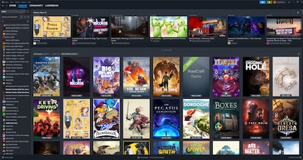 No other platform offers more games than Steam.