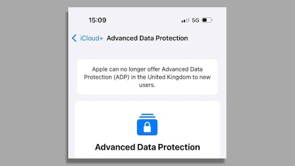 In the UK, there is no longer any end-to-end encryption in the iCloud.