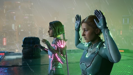 Mio and Zoe are much better written than the bickering couple in the last game.
