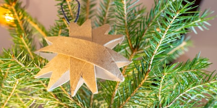 In 2 Minuten zur Weihnachtsdeko. 