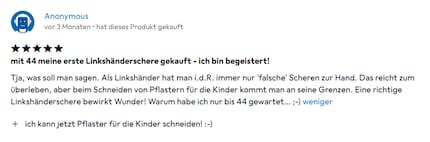 Genau! So! Ist! Es!