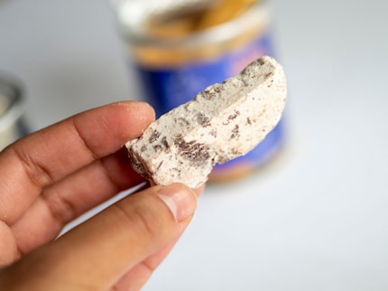 Blue cheese or a speckled piece of white gold? The price comes close to the latter. 