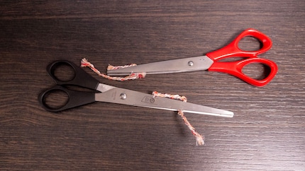You’ll find universal scissors in many offices, but they’re not a satisfactory solution for left-handed folks either.