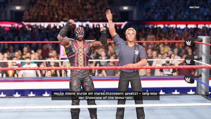 Ich konnte mein Match bei Wrestlemania gewinnen und damit meine Story abschließen.