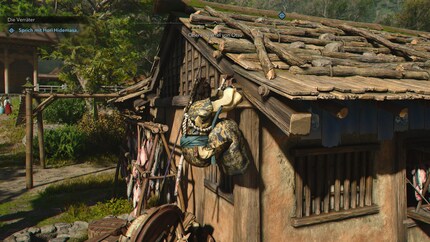 Yasuke ist nicht fürs Klettern gemacht.