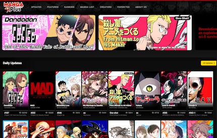 Manga Plus bietet eine riesige Auswahl bekannter und weniger bekannter Titel.