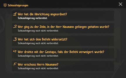 Für den ersten Fall muss ich vor Gericht fünf Theorien beweisen.
