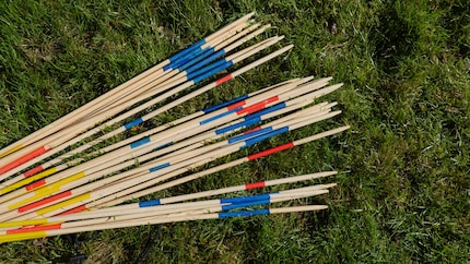 Mit dem XXL-Mikado kann ich nichts anfangen.