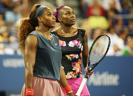Tuned for success by their father at an early age: Serena and Venus Williams.