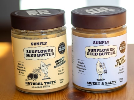 In dieser Erdnussbutter stecken keine Erdnüsse, sondern geröstete Sonnenblumenkerne.