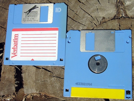Die gute alte Floppy Disk.