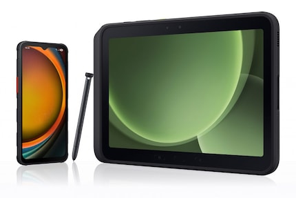 The display of the Tab Active5 Pro has become larger. Both devices have been given more power.