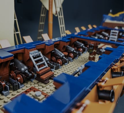 40 Kanonen befinden sich an Bord der Queen Anne’s Revenge.