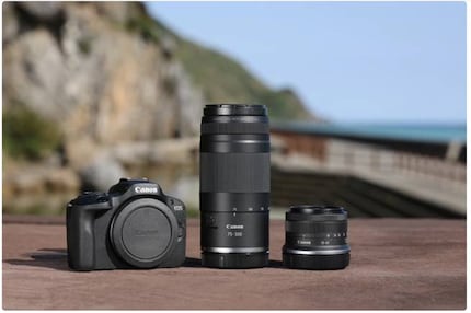 Das Canon RF 75-300 mm F4-5.6 wird es auch in Kits zu kaufen geben.