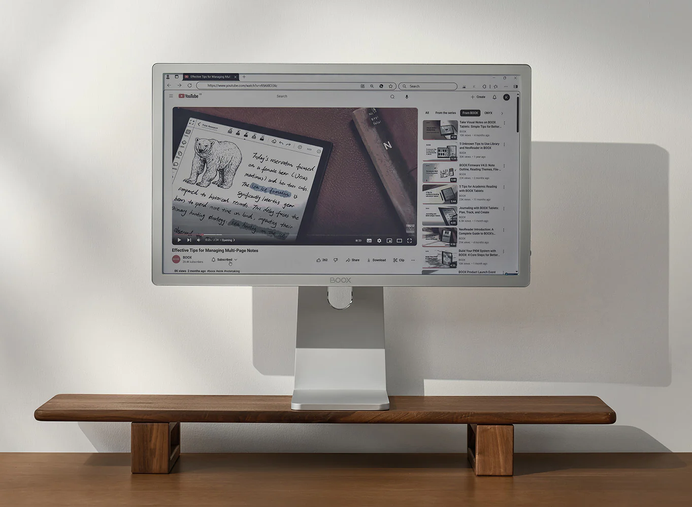 Im Speed Mode aktualisiert sich der Mira Pro schneller – was für Videos sinnvoll ist.
