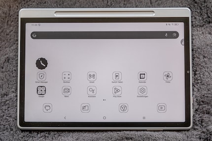 Der Tintenpapier-Modus kommt E-Ink am nächsten.