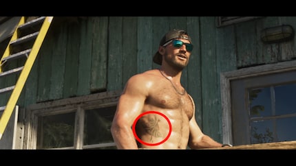 Jason hat im Trailer und in den neuen Screenshots unterschiedliche Frisuren – wenn Tattoos nicht möglich sind, dann kann ich zumindest die Haare stylen.