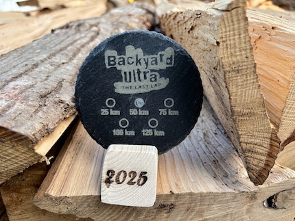 Du hast die Wahl: Ab 25 Kilometern gibt es beim Backyard Ultra in Hallwil eine Schiefermedallie.