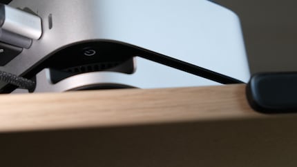 If you’d prefer to wake up your Mac Mini by pressing a button, you’ll like this notch on the Satechi Hub.