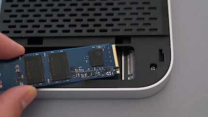 Only an up-to-date SSD with NVMe will work.