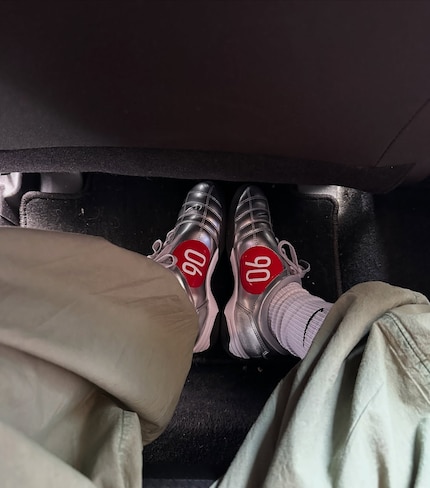 Das Modell Total 90 III von Nike – die stollenlose Variante des Originals.